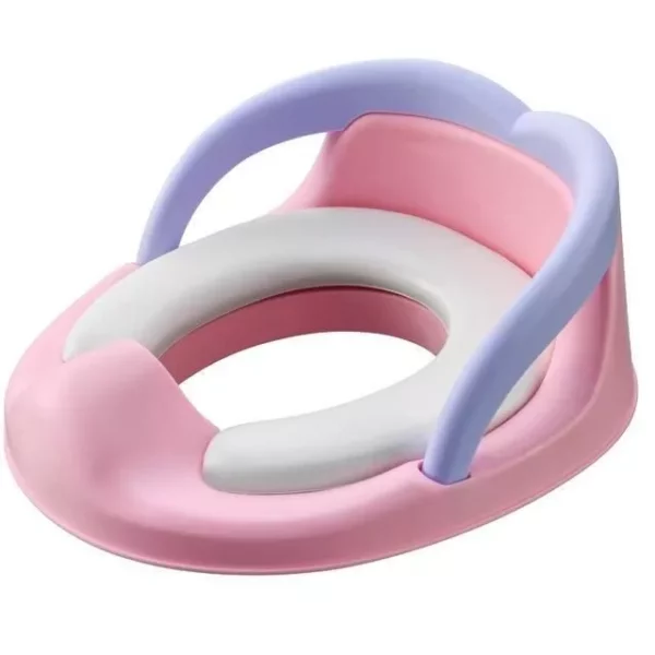 Eco-Friendly Comfort Potty Training Seat with Cushion & Handles for Boys & Girls