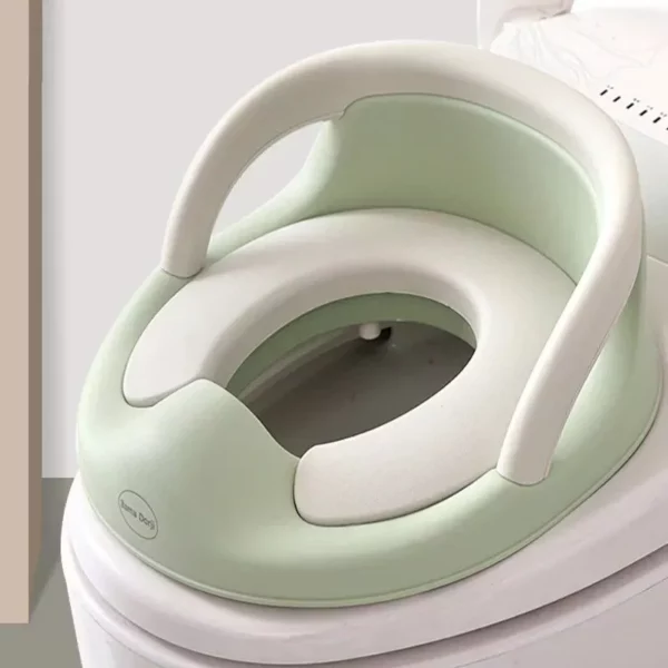 Eco-Friendly Comfort Potty Training Seat with Cushion & Handles for Boys & Girls