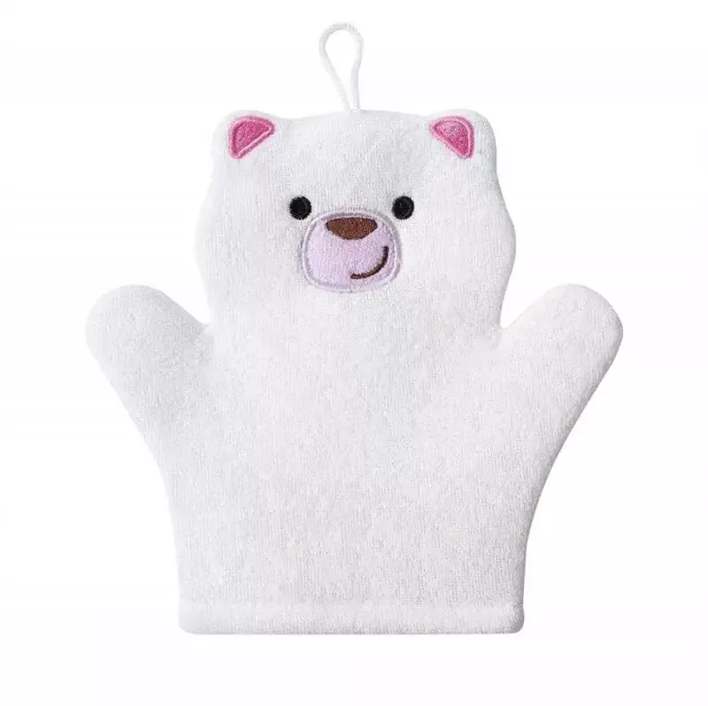 Fun Cartoon Animal Bath Gloves for Kids – Soft, Safe, and Easy Cleaning