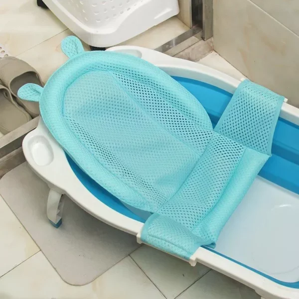 Adjustable Newborn Bath Support Pad – Soft, Safe, and Comfortable Baby Bath Mat