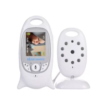 Wireless Video Baby Monitor with 2-Way Audio, Night Vision, and Temperature Monitoring