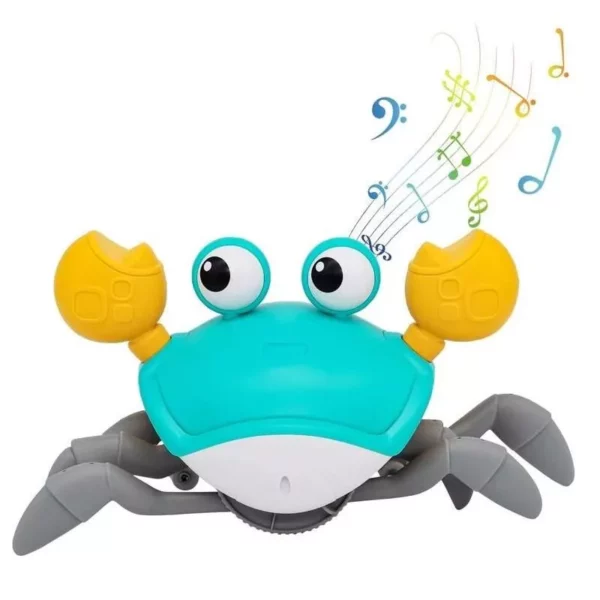Musical Crawling Crab Toy – Interactive, Educational, and Fun for Babies and Toddlers