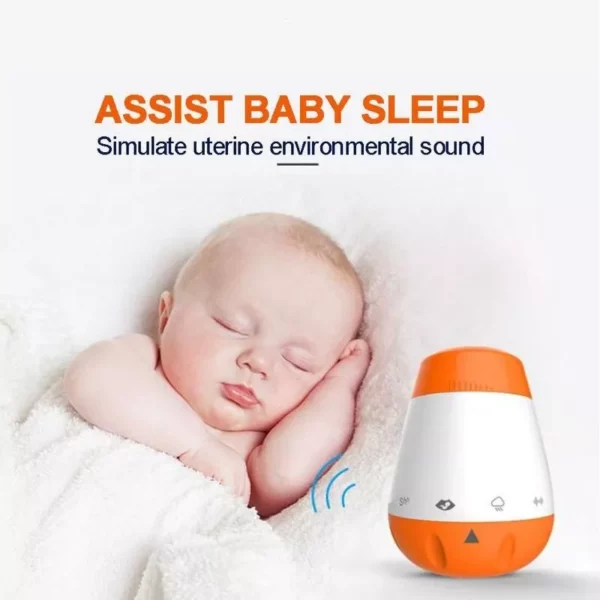 Soothing Sleep Sound Companion: Smart White Noise Machine for Babies & Infants