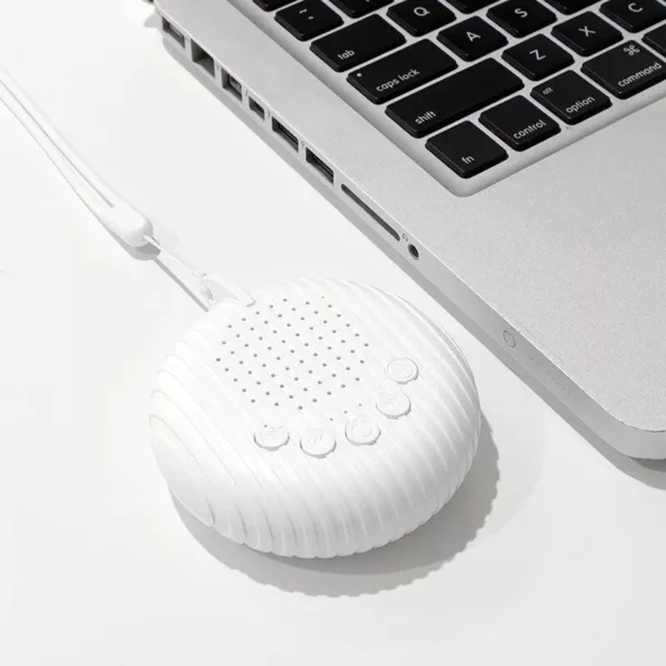Compact USB Rechargeable White Noise & Lullaby Machine for Babies and Adults