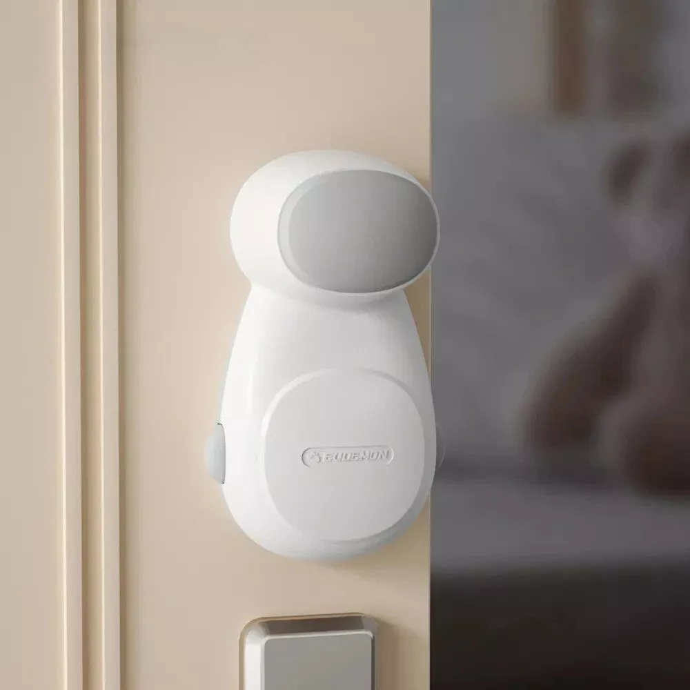 360° Rotating Baby Safety Door Stopper – Finger Pinch Guard for Child & Pet Safety