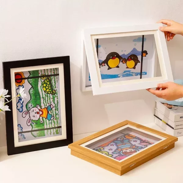 Magnetic Kid’s Drawing Painting Display Art Frame