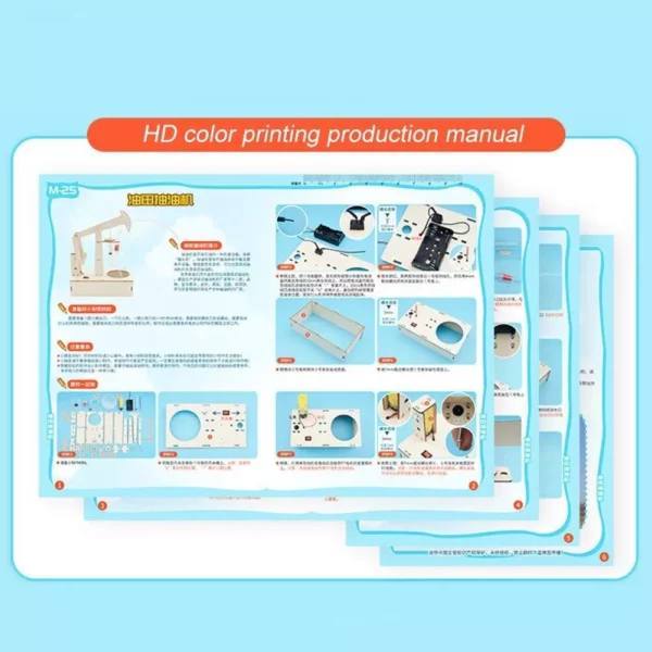 DIY Pumping Unit Model STEM Kit - Educational Science Toy - Image 4