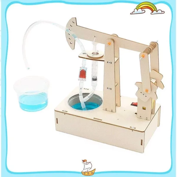 Kids STEM Toy – DIY Water Pump Assembly Kit – Educational & Creative Puzzle for Children