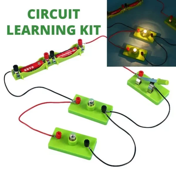 Electric Circuit Exploration Kit – STEM Physics Learning Toy for Kids