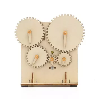 Electric Gear Drive Model – DIY Wooden Puzzle for STEM Learning & Creative Play