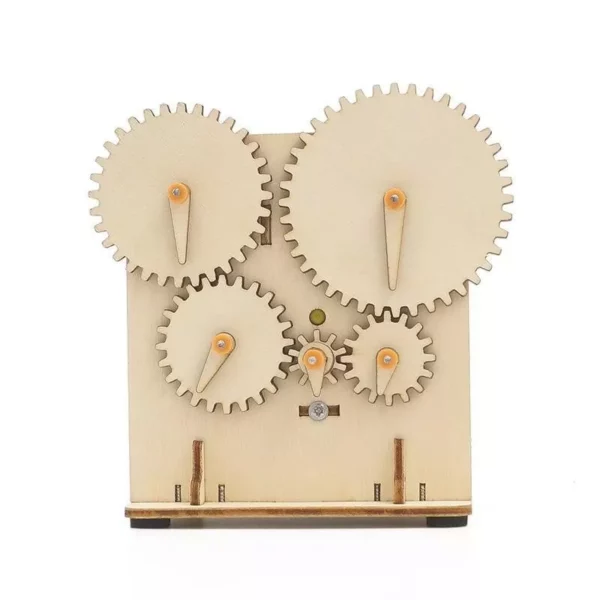 Electric Gear Drive Model - DIY Wooden Puzzle for STEM Learning & Creative Play