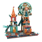 Marble Run Castle Adventure: Educational Building Blocks & Action Figures for Creative Play