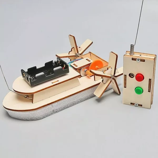 DIY Science Toys Remote Control Boat for Kids