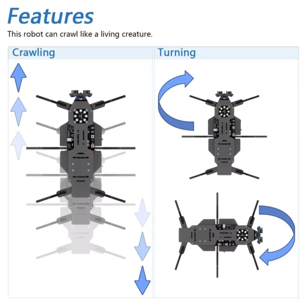 Freenove Robot Ant Kit for Arduino – STEM Learning & Fun