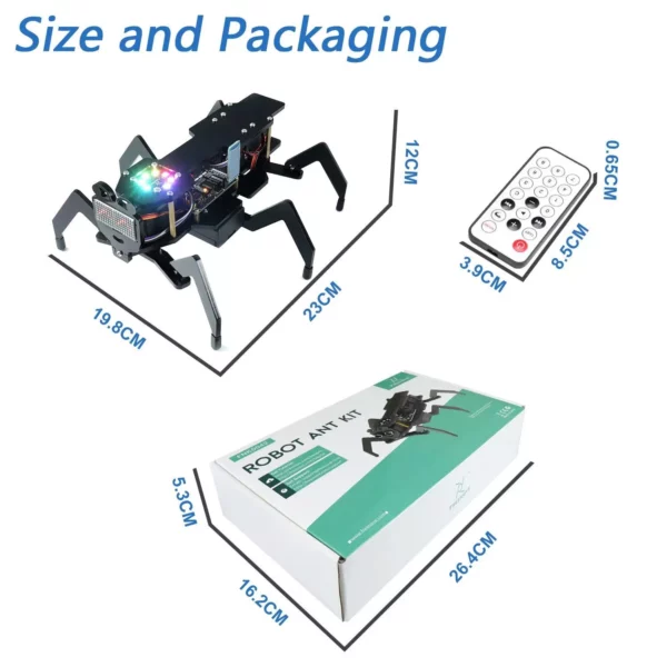 Freenove Robot Ant Kit for Arduino – STEM Learning & Fun