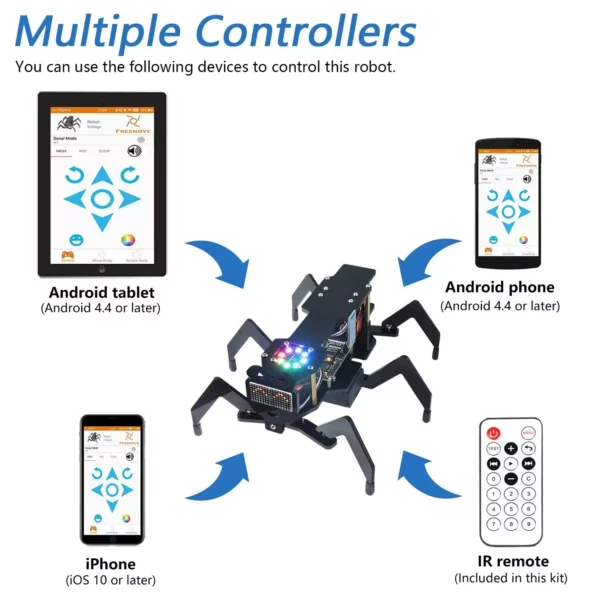 Freenove Robot Ant Kit for Arduino – STEM Learning & Fun