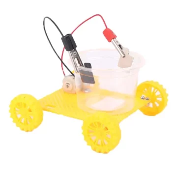 Eco-Friendly Salt Water Powered Car – DIY Wooden Science Experiment Kit for Kids