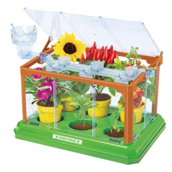 DIY Mini Garden Greenhouse Kit: Educational STEM Toy for Hands-on Learning