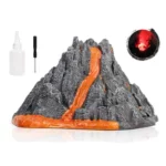 Interactive Volcano Experiment Toy: Realistic Eruption & Educational Playset