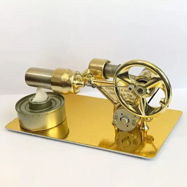 Interactive Mini Hot Air Stirling Engine – Educational Science Toy for Kids