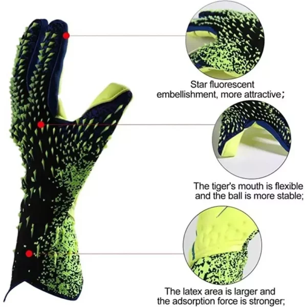 Dynamic Grip Goalkeeper Gloves – High-Performance Soccer Gloves for All Ages