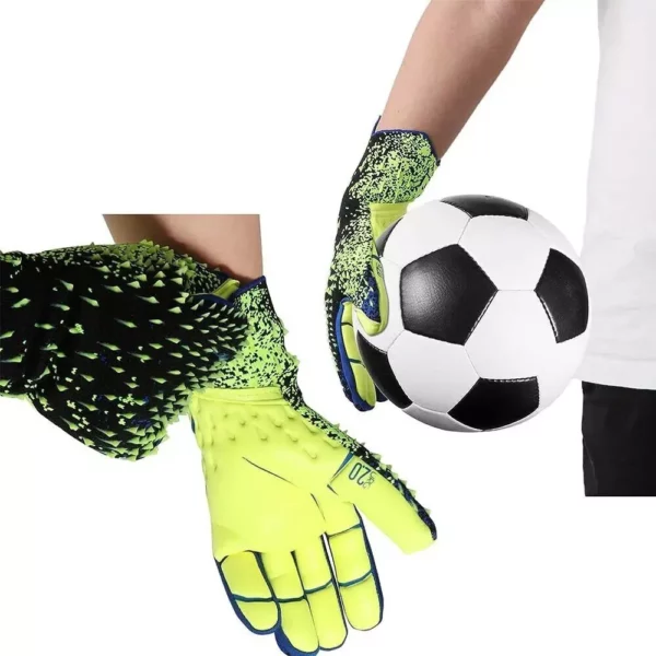 Dynamic Grip Goalkeeper Gloves - High-Performance Soccer Gloves for All Ages - Image 6