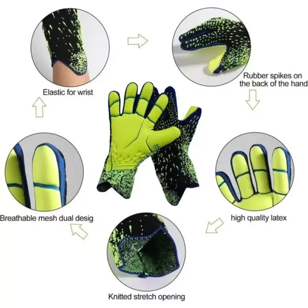 Dynamic Grip Goalkeeper Gloves – High-Performance Soccer Gloves for All Ages