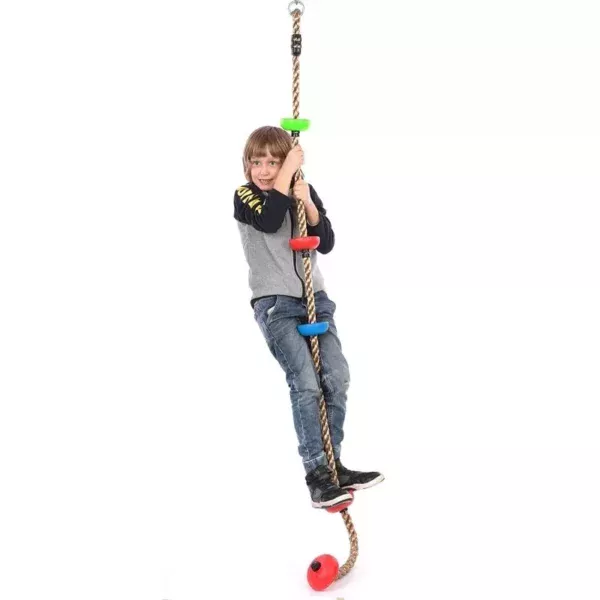 Colorful Kids' Climbing Rope Swing Disc - Image 2