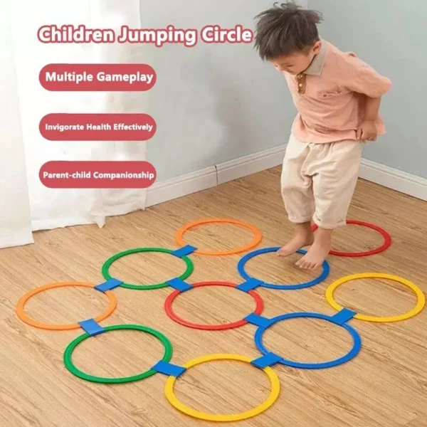 Kids Hoop & Jump Ring Game Set