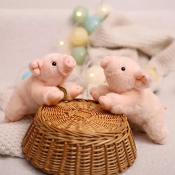 Cute Kawaii Pink Piggy Plush Toy