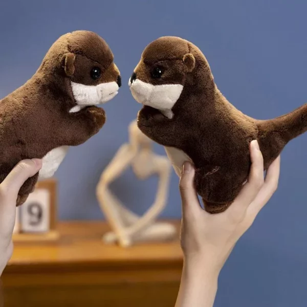 Kawaii Praying Otter Plush Toy