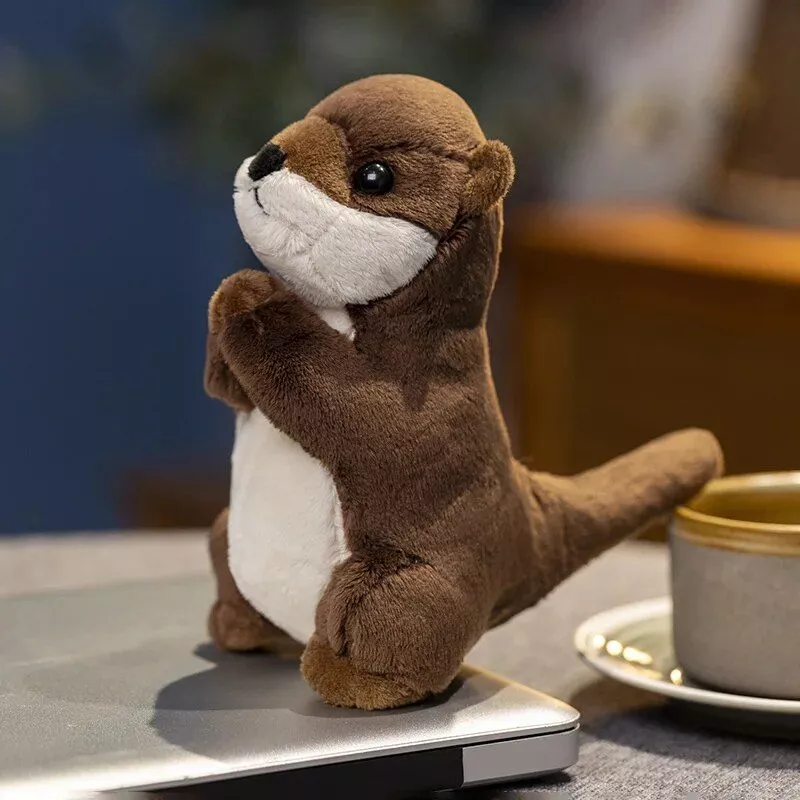 Kawaii Praying Otter Plush Toy