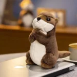 Kawaii Praying Otter Plush Toy