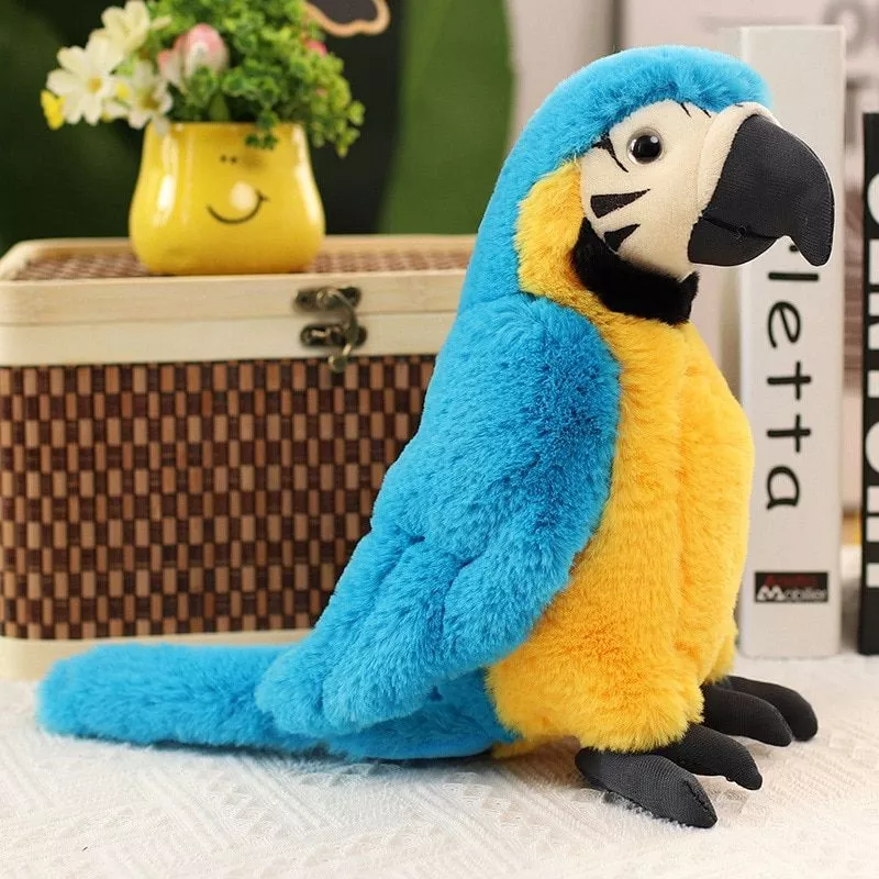 Lifelike Parrot Plush Toy
