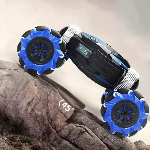 4WD RC Stunt Car with Gesture Induction and Light-Up Wheels