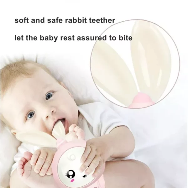 Multi-Functional Baby Music Rattle - Flashing Teether Toy for Soothing & Education - Image 3