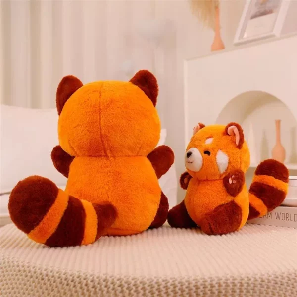 Red Panda Plushie Doll – Soft Fluffy Stuffed Animal Hug Pillow