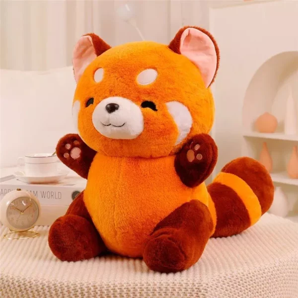 Red Panda Plushie Doll – Soft Fluffy Stuffed Animal Hug Pillow