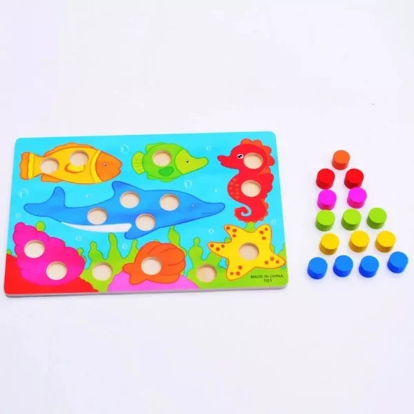 3D Montessori Wooden Jigsaw Puzzle