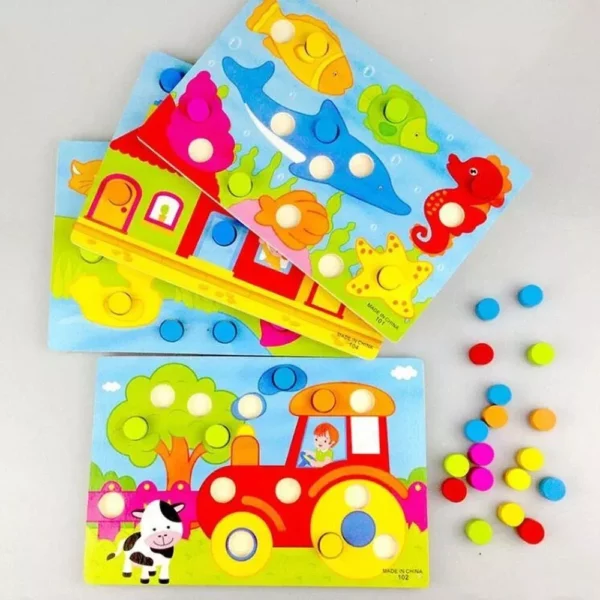 3D Montessori Wooden Jigsaw Puzzle - Image 3