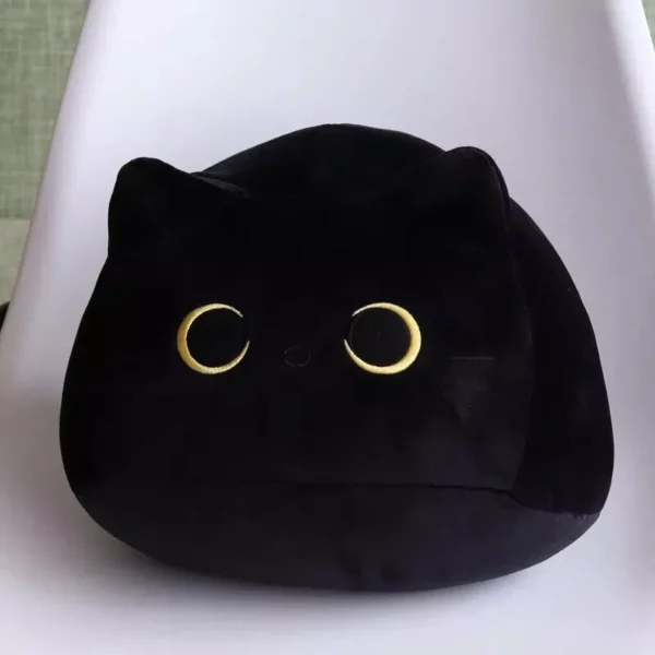 Kawaii Plush Black Cat Toy for All Ages