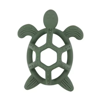 Soothing Silicone Turtle Teether – BPA Free, FDA Approved Food Grade Teething Toy for Babies