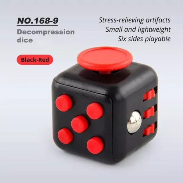 Decompression Dice: Anti-Stress Fidget Toy for Anxiety Relief