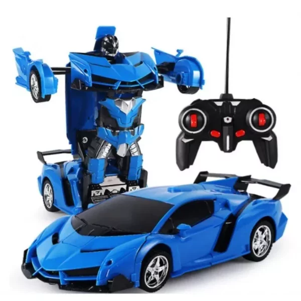 2-in-1 Transforming RC Car Robot Toy