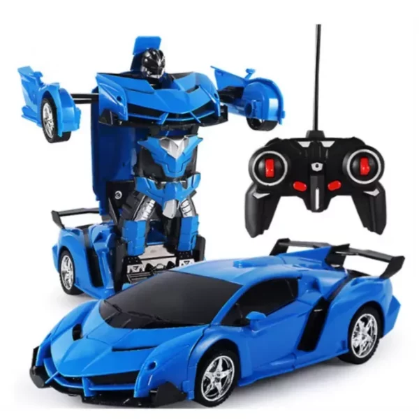2-in-1 Transforming RC Car Robot Toy