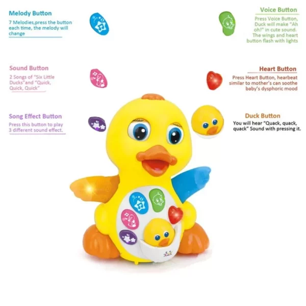 Interactive Dancing & Singing Duck Toy