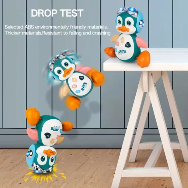 Musical Penguin Baby Crawling Toy