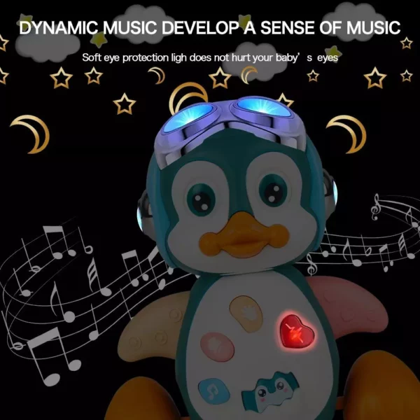 Musical Penguin Baby Crawling Toy - Image 4