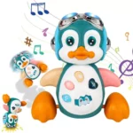 Musical Penguin Baby Crawling Toy