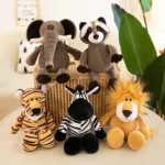 Adorable Jungle Animal Plush Toys - Soft and Cuddly Friends for Kids